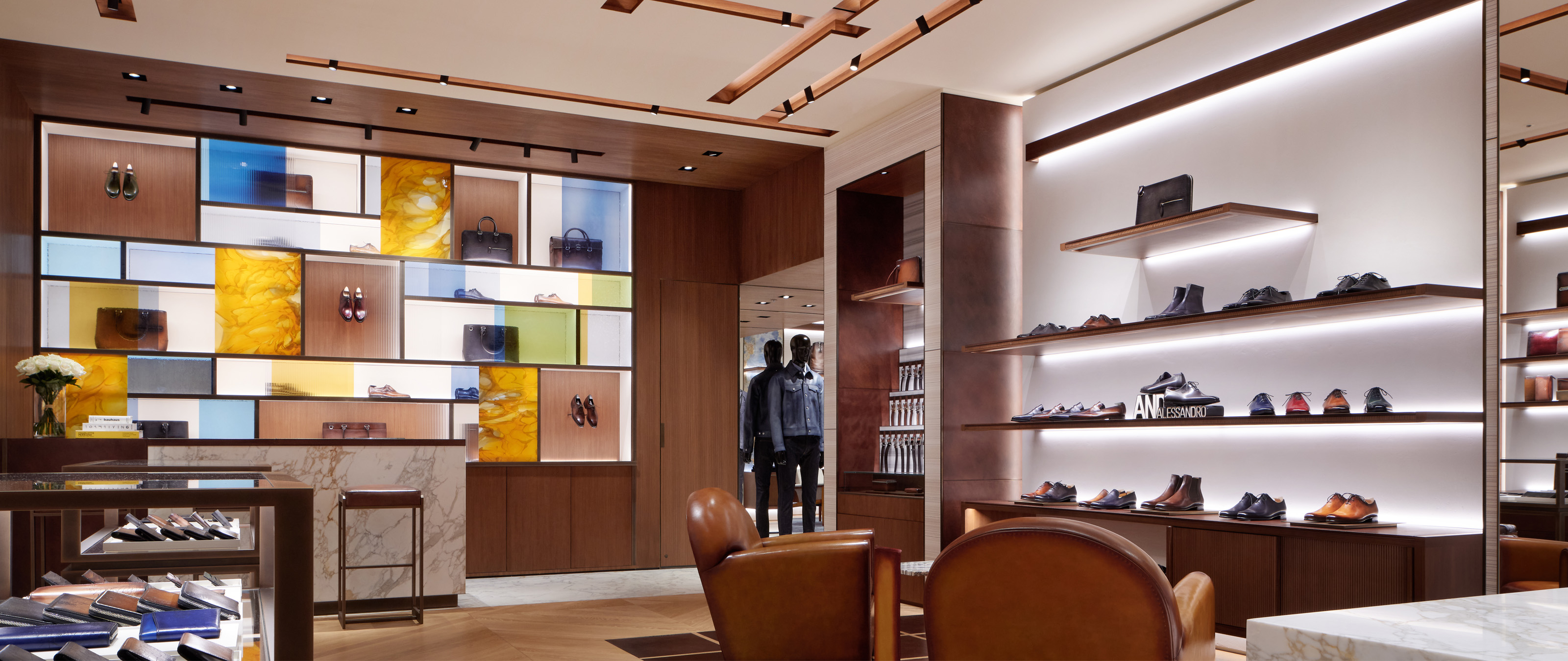 Berluti Store, Kobe, Japan - Lamberts Glass